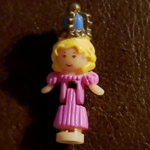 Vintage 1994 Polly Pocket Doll Figure for Pretty Egg Surprise Ring Rare